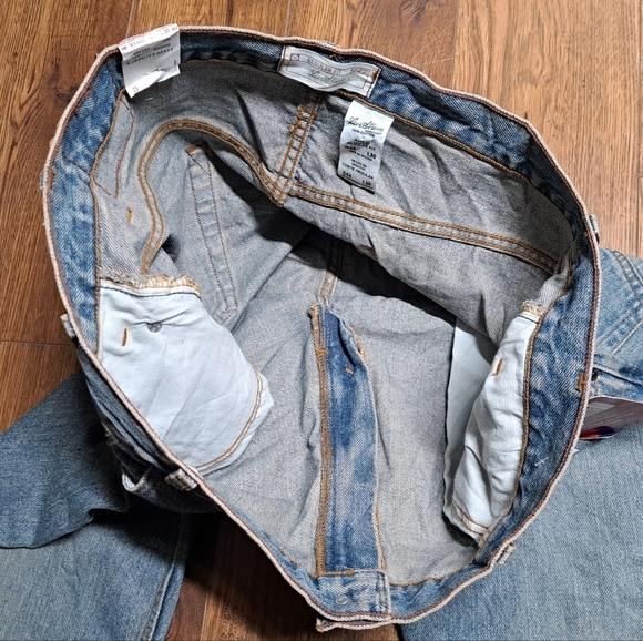 NWT Levi's Men's  Jeans Light Blue Regular Fit HQ Denim Size 44x30 43x29.5 - Picture 7 of 9